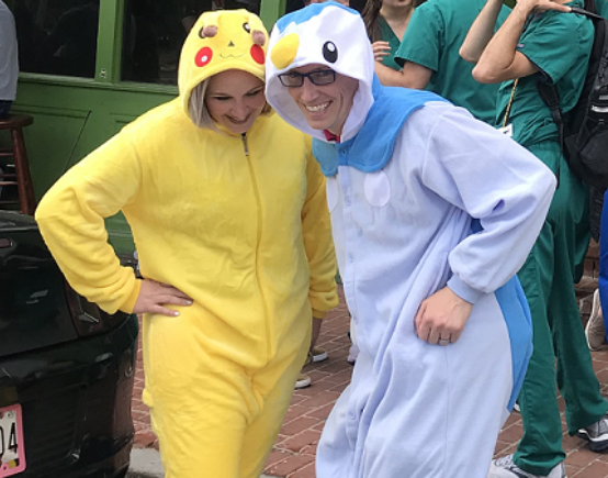 Contestants in Costumes